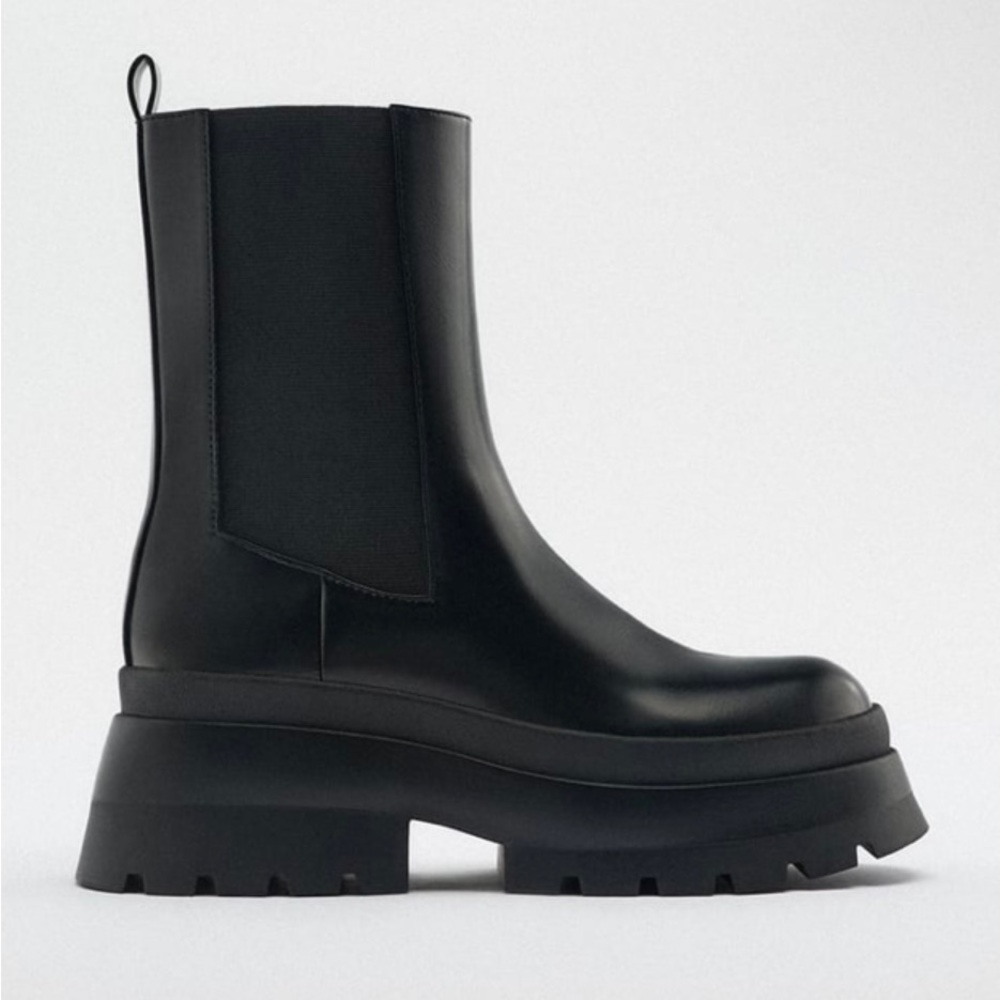 Treaded Chelsea Boots